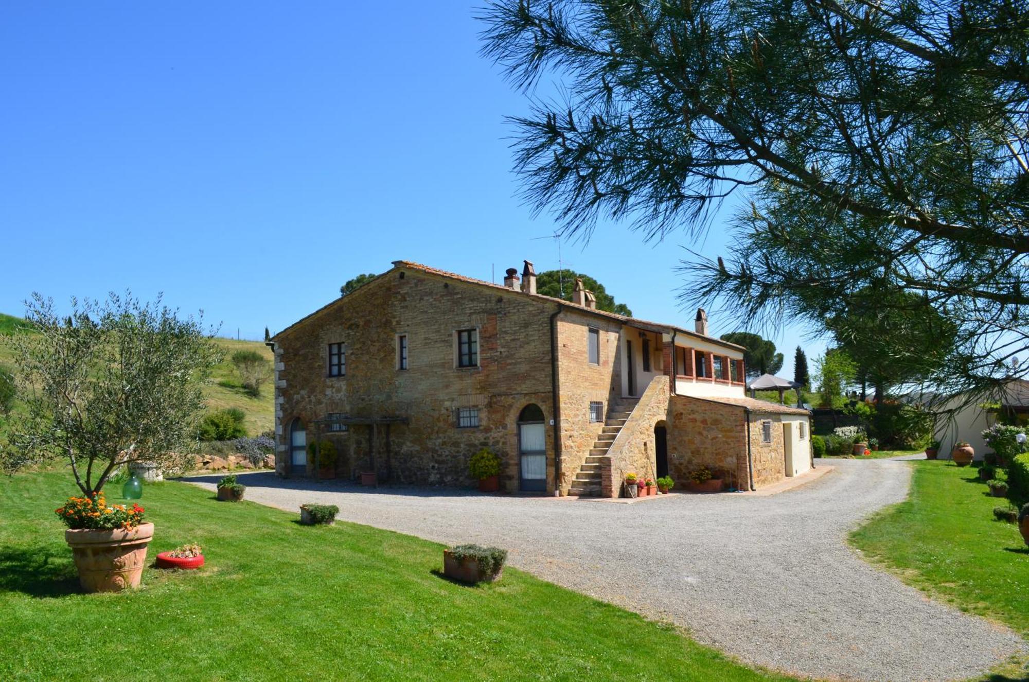 Agriturismo Poderino San Quirico dʼOrcia Dış mekan fotoğraf